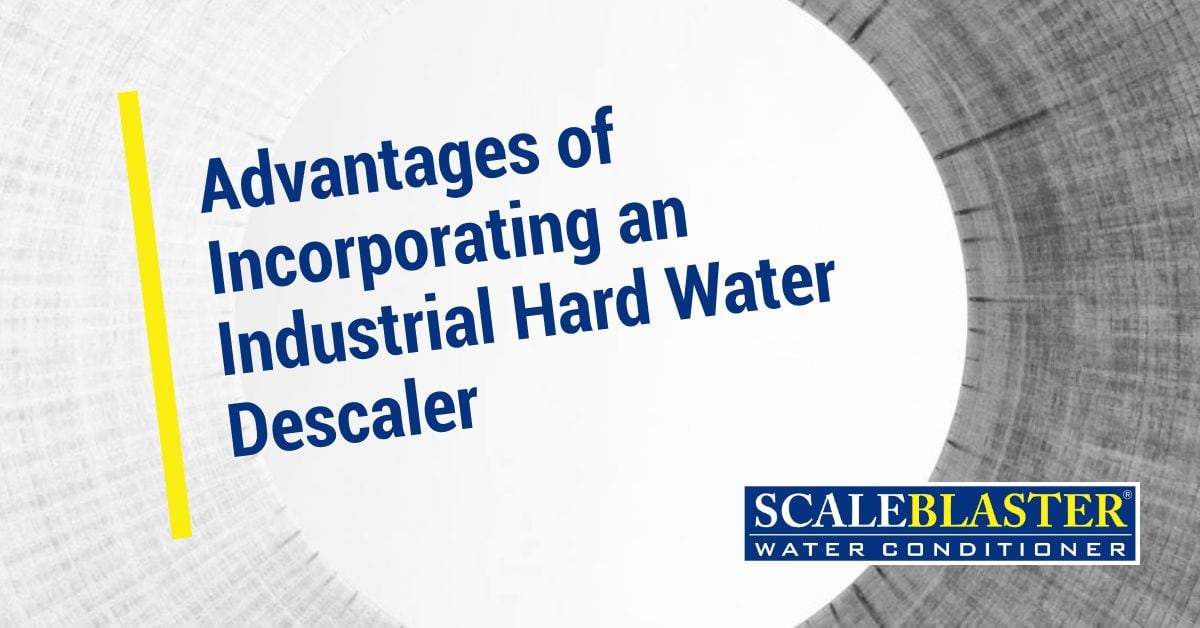 Advantages of Incorporating an Industrial Hard Water Descaler